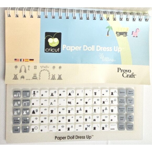 Cricut Personal Electronic Cutter & Expression  PAPER DOLL DRESS UP Provo Craft - Picture 4 of 4